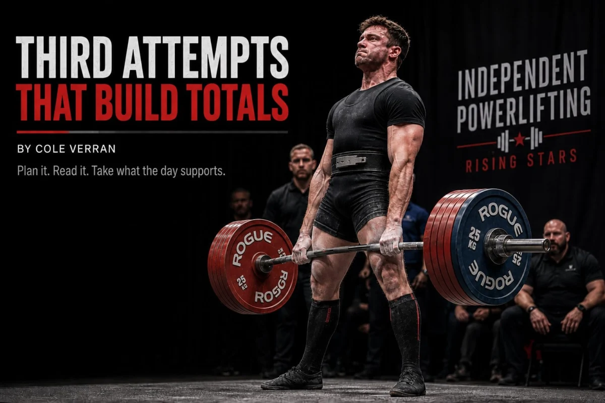 The Art of the Third Attempt: Mastering Strategy to Maximize Your Powerlifting Total