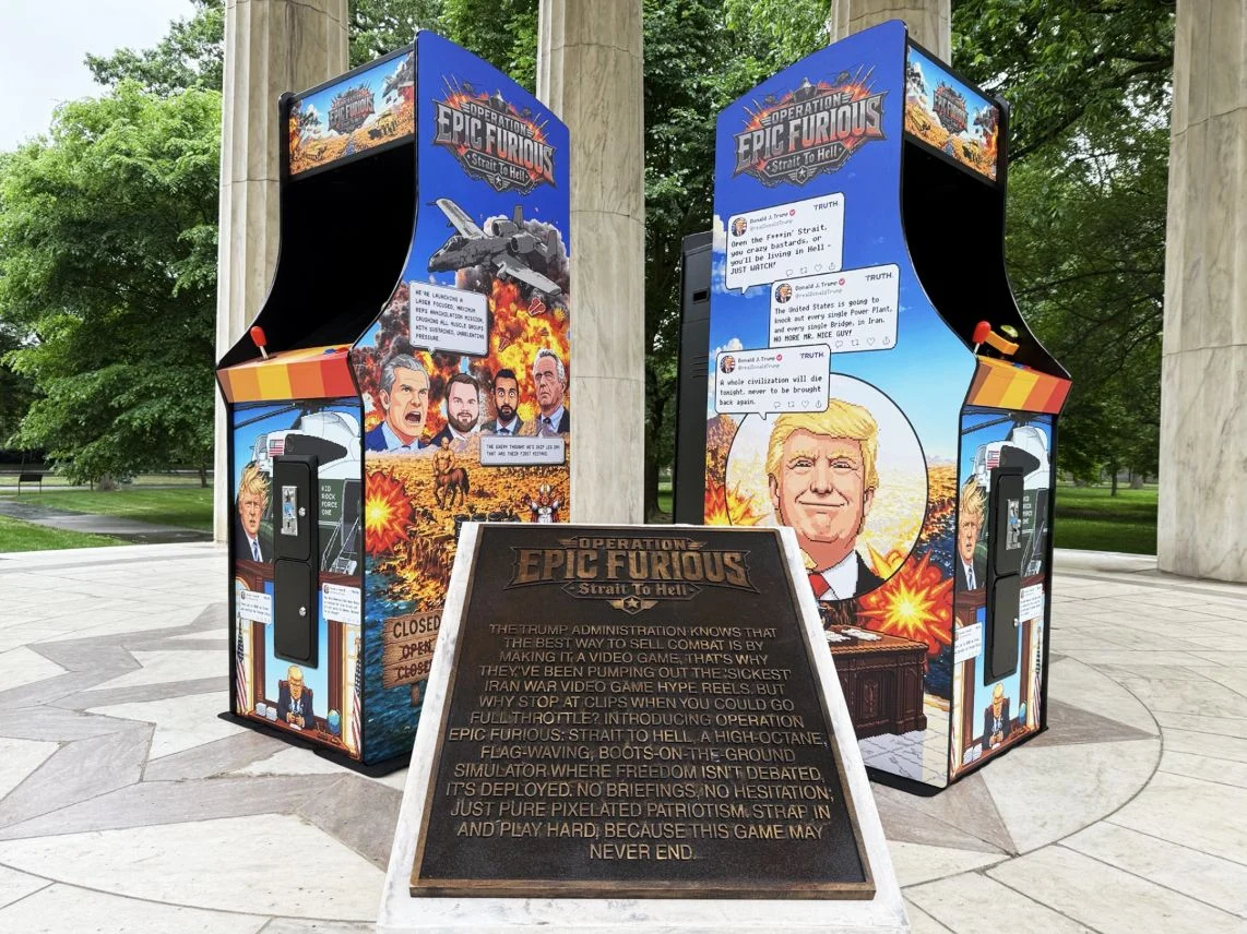 The Infinite War: Inside the Satirical Video Game Mocking the Trump Administration’s Foreign Policy