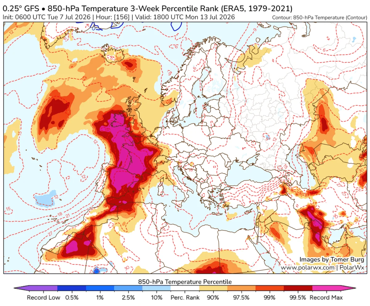 Europe Under Siege: A Relentless Heat Dome Prolongs July’s Dangerous Thermal Crisis
