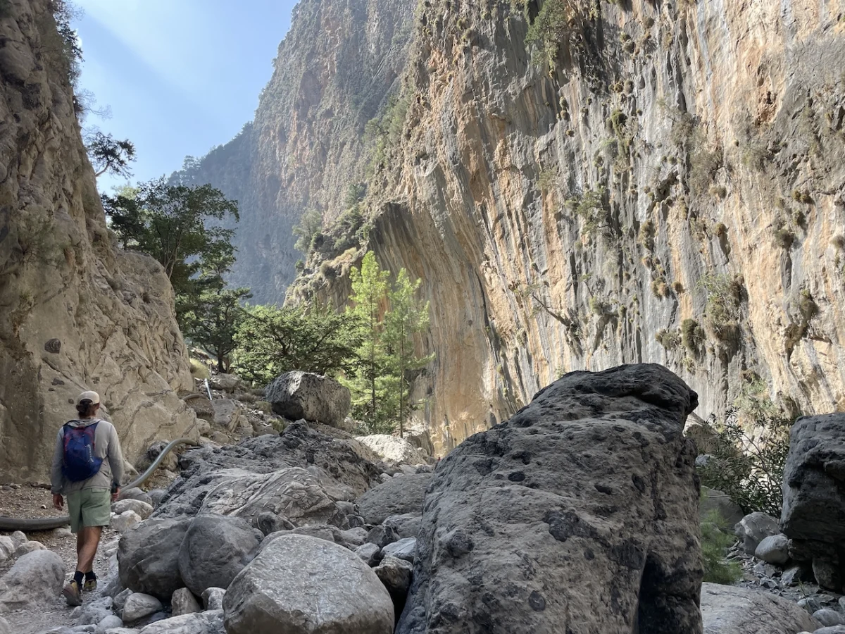 Into the Heart of the White Mountains: A Journey Through Samaria Gorge