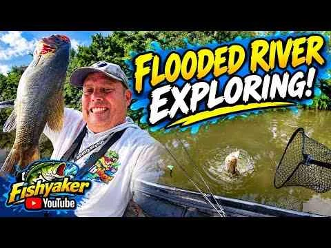 Video: Exploring Flooded Susquehanna River for BIG Smallmouth Bass!
