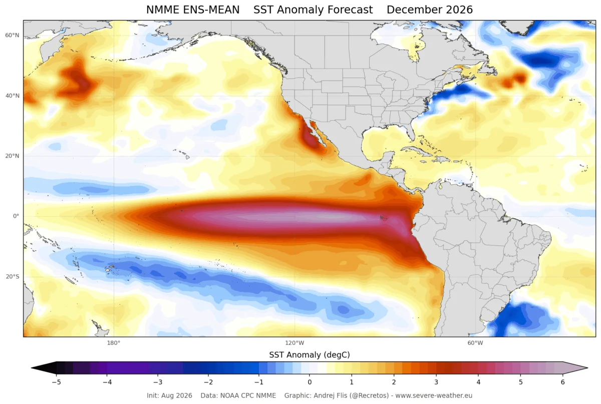 Winter 2026/2027: How the Developing Super El Niño Will Redefine Global Snowfall Patterns